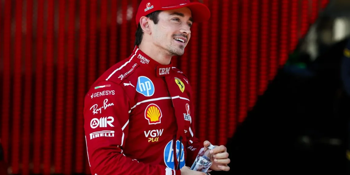 Ferrari’s Leclerc Declares McLaren’s Dominance Unmatched: Can They Challenge for Second Place?