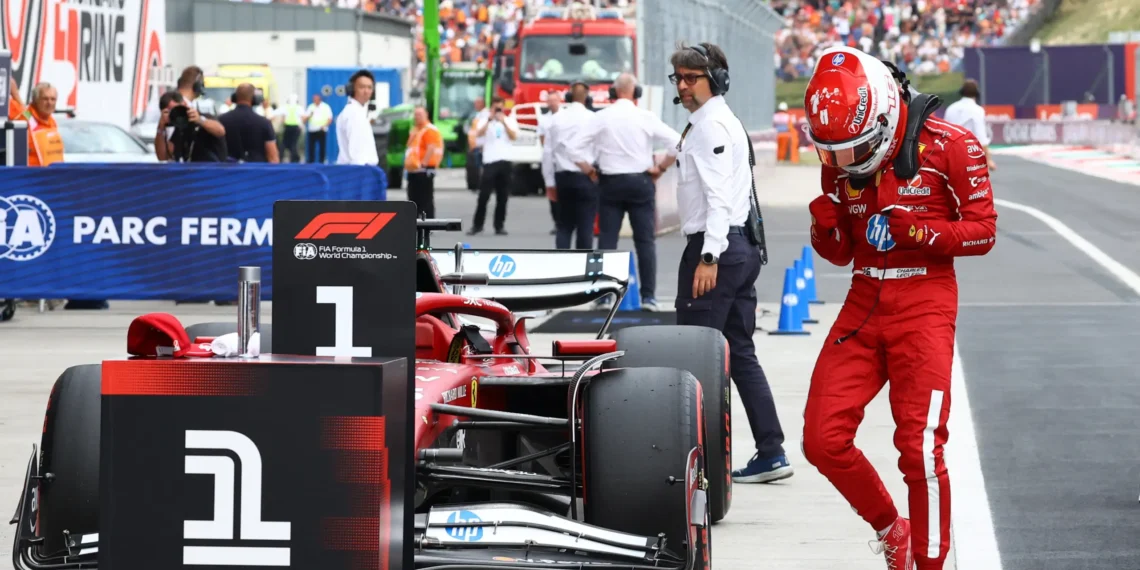 Charles Leclerc Shocks F1 World with Sensational Hungarian GP Pole Steal