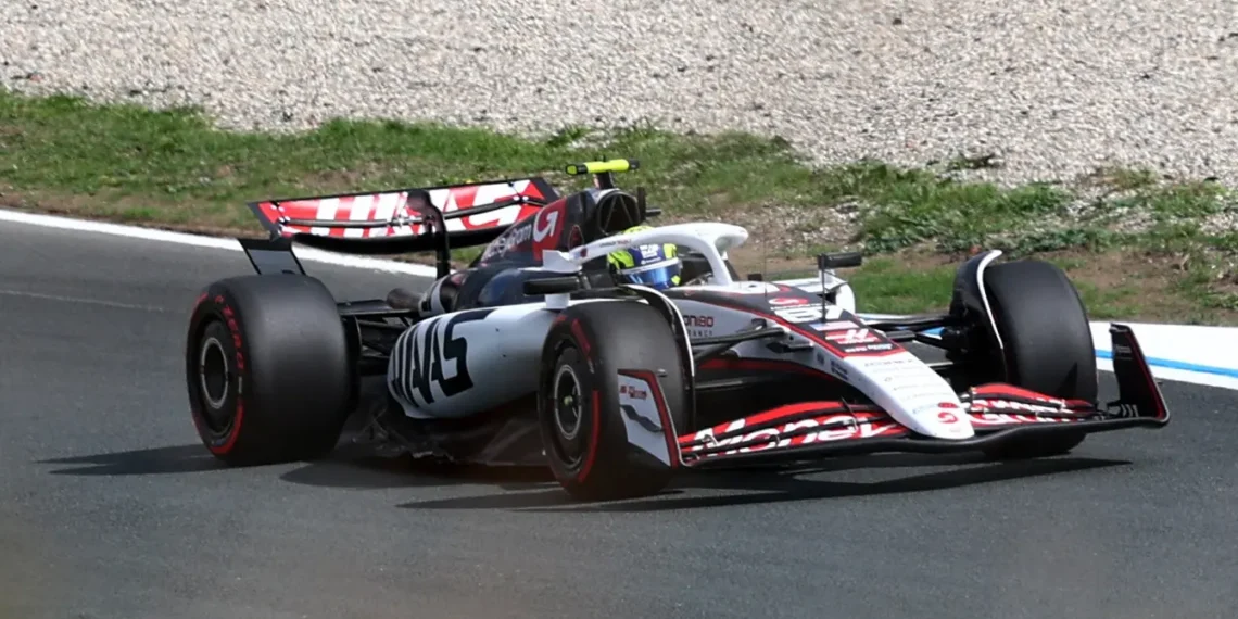 Haas Faces High-Stakes Dilemma: Managing Young Star Ollie Bearman’s Risky Driving After Floor Damage