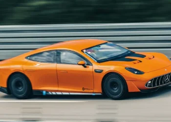 VIDEO – Mercedes-AMG’s George Russell Breaks EV Records, Shattering Limits in Concept AMG GT XX!