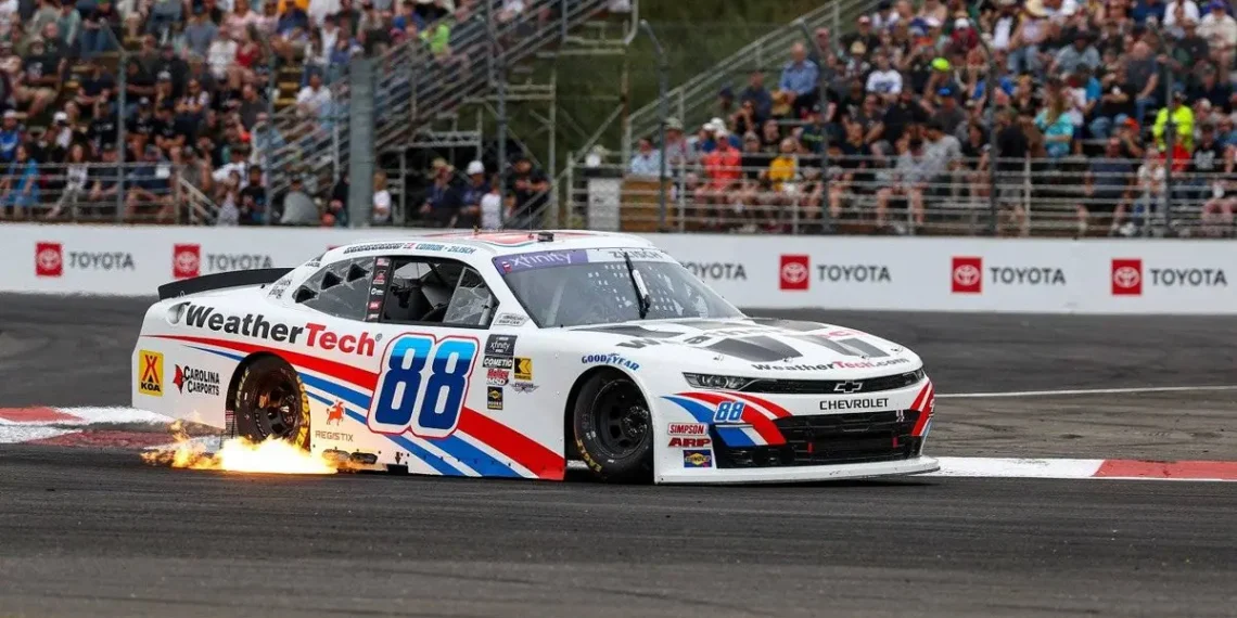 Connor Zilisch’s Dull Drive Turns Into Thrilling Victory Amid Late-Race Chaos at Portland!