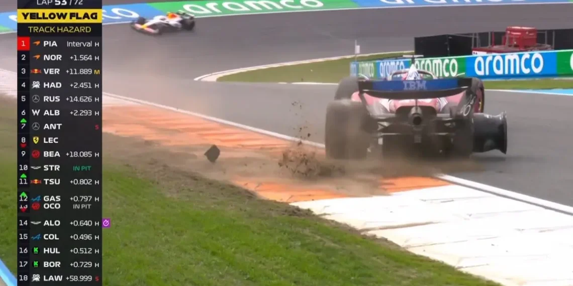 Chaos at F1 Dutch Grand Prix: Kimi Antonelli’s Shocking Crash Takes Out Ferrari Star Leclerc!