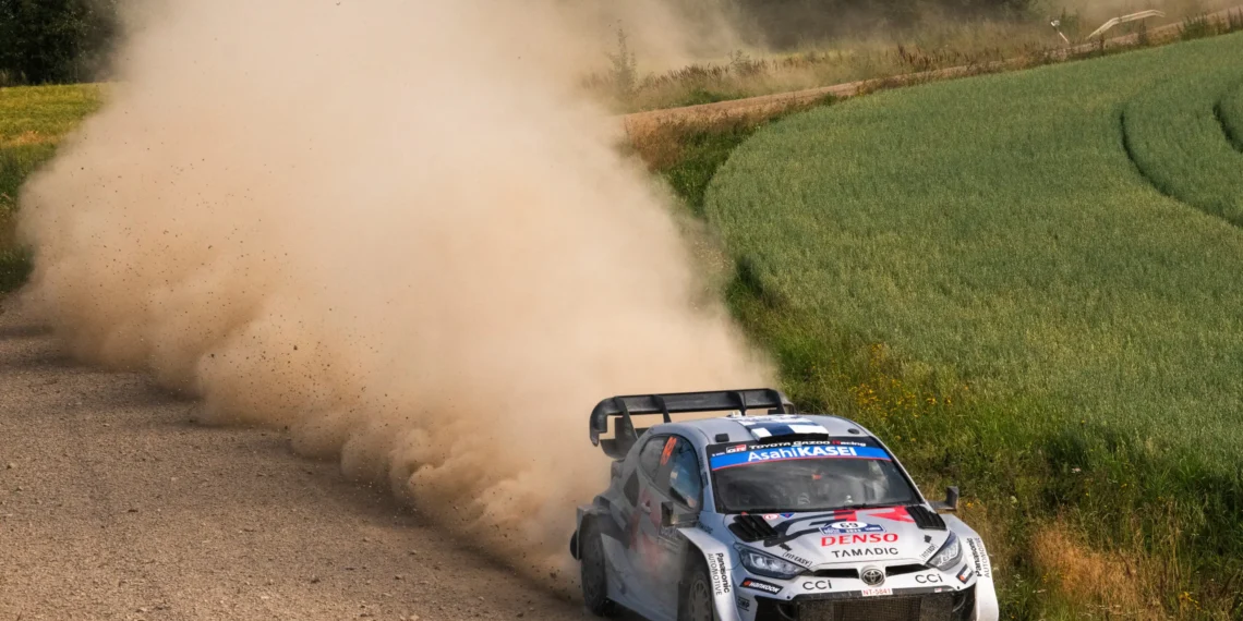 Toyota Dominates Rally Finland with Spectacular 1-2-3-4-5 Sweep as Rovanpera Eyes Historic Win