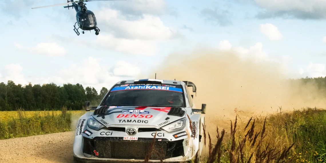 Toyota Domination: Rovanperä’s Triumph Leads Five-Car Lockout in Thrilling Finland Rally