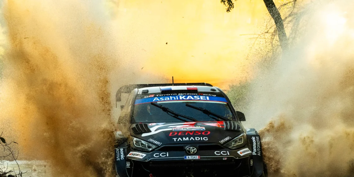 Ogier’s Daring Comeback Shakes Up Rally Paraguay as Rovanpera Faces Puncture Disaster