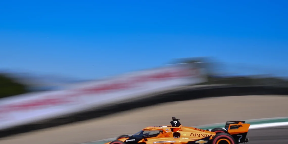 Christian Lundgaard Shocks IndyCar with Lightning-Fast Practice Lap at Portland Raceway!