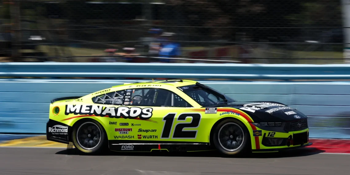 Ryan Blaney Shatters Expectations, Triumphs Over SVG for Watkins Glen Cup Series Pole Position!