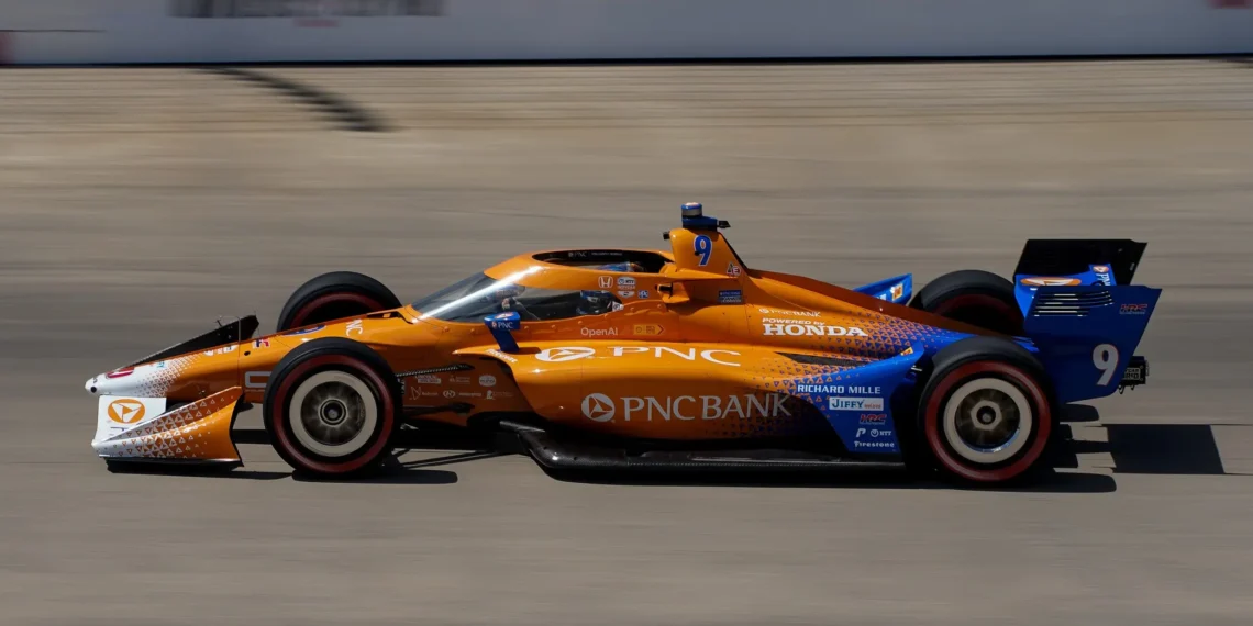 Scott Dixon Shatters Speed Records in Thrilling IndyCar Finale at Nashville Superspeedway