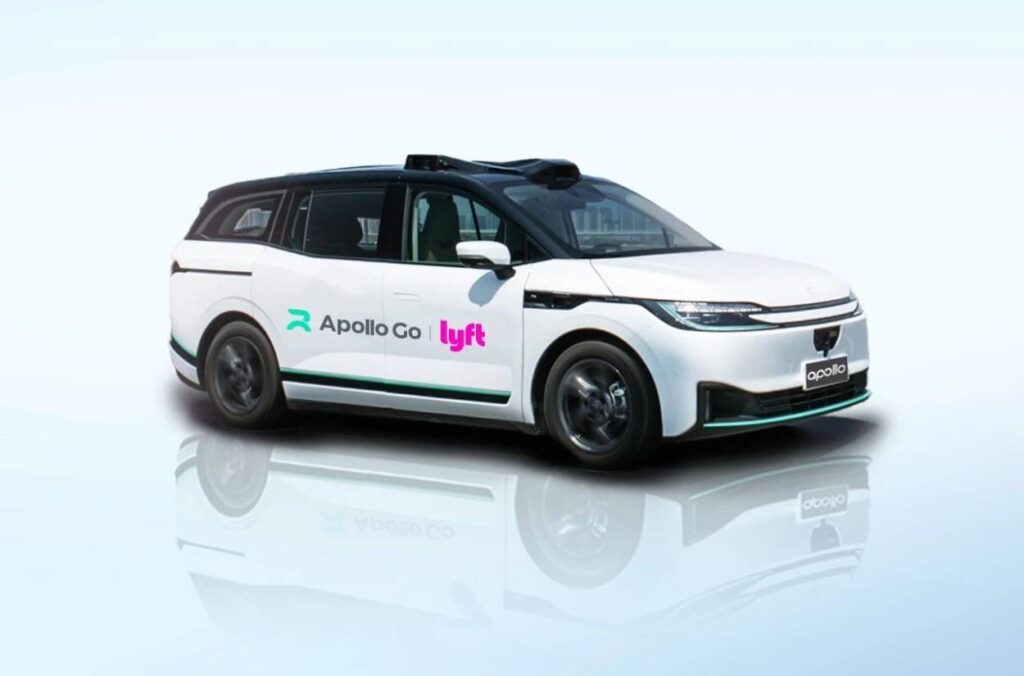 Lyft anuncia parceria com a Baidu para lançar robotáxis na Europa