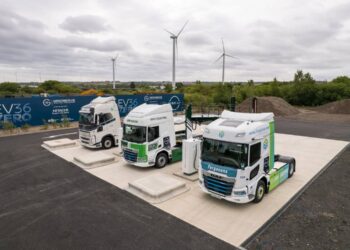 Nissan inaugura estação de carregamento para camiões elétricos