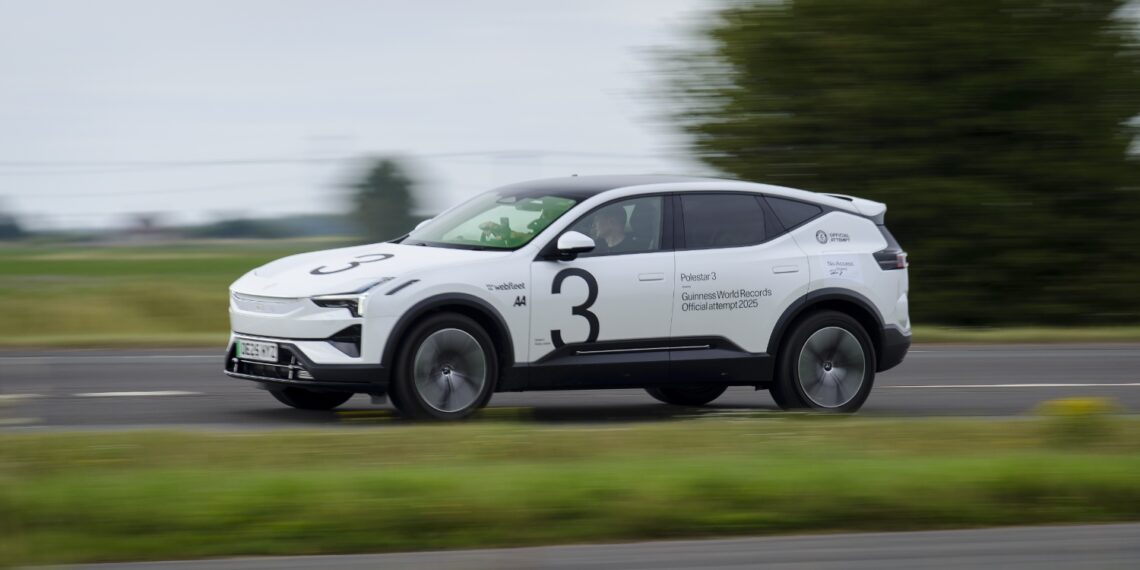 Polestar 3 alcança recorde do Guinness