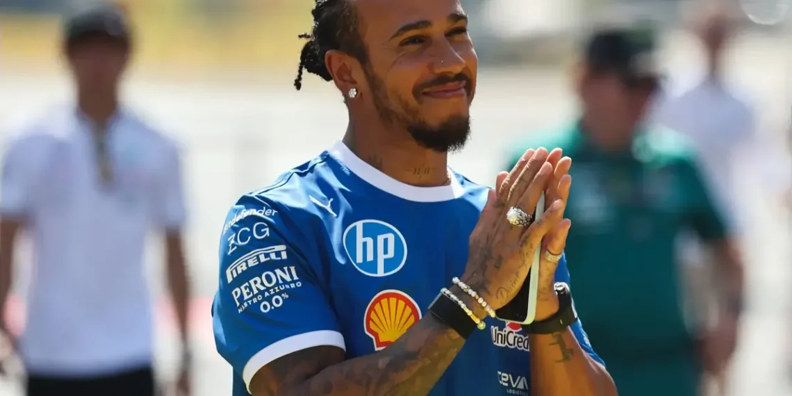 Lewis Hamilton Stuns Ferrari Fans with Heartfelt Gesture at Italian GP Despite Grid Penalty