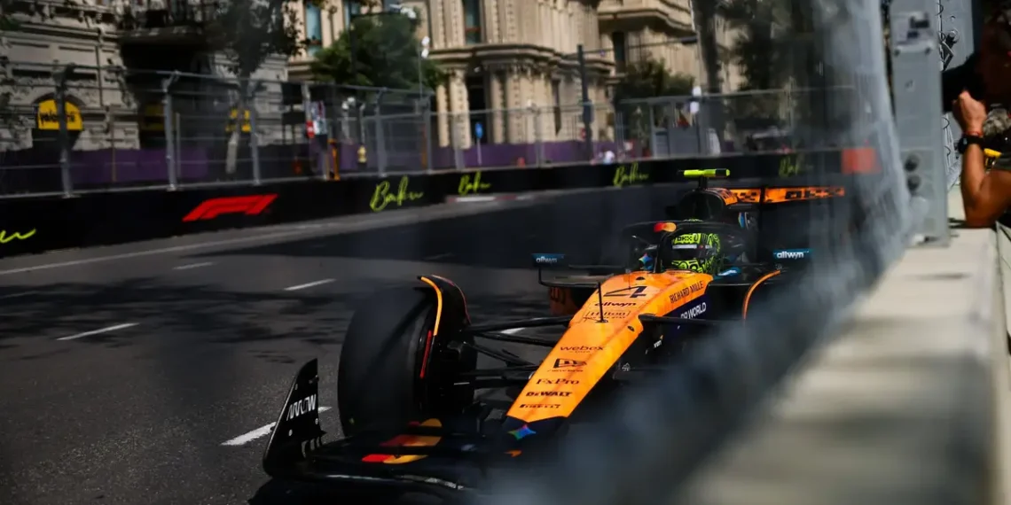 Lando Norris Shatters Records with Stunning FP1 Victory at F1 2025 Azerbaijan Grand Prix!