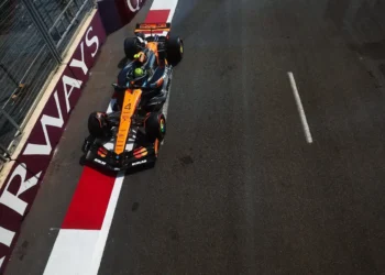 Norris Crashes in Heart-Stopping Baku Practice; Piastri Faces Investigation Over Yellow Flag Chaos!