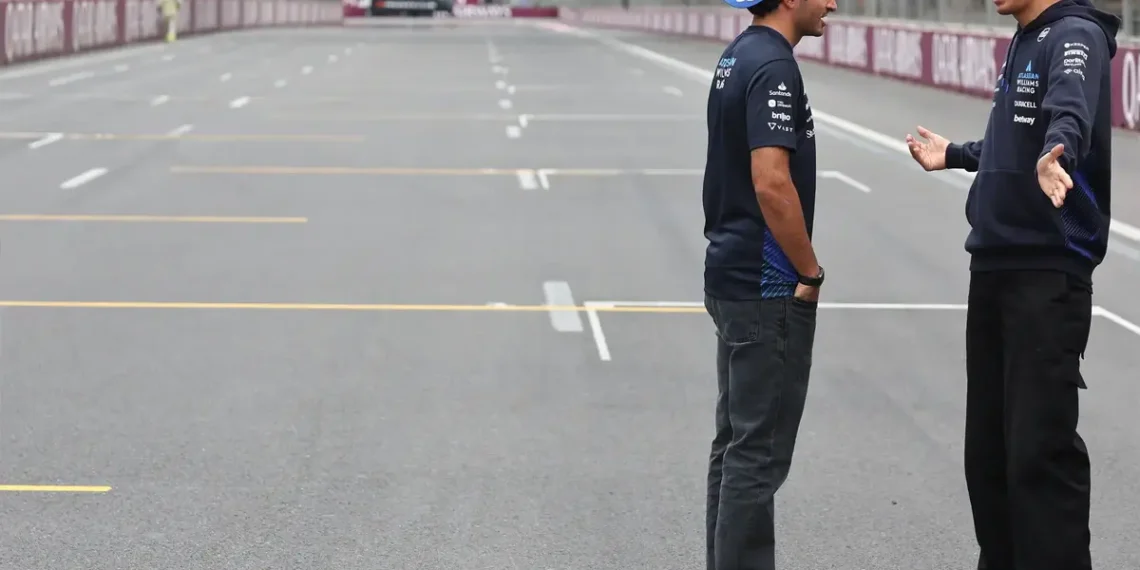 Alex Albon’s Heartwarming Support for Carlos Sainz Ignites Williams Team Spirit and Hope!