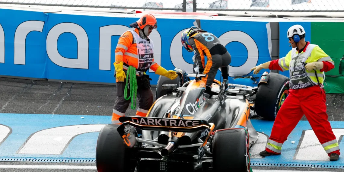 Oscar Piastri’s Devastating Crash in Azerbaijan Qualifying Shatters Championship Dreams!