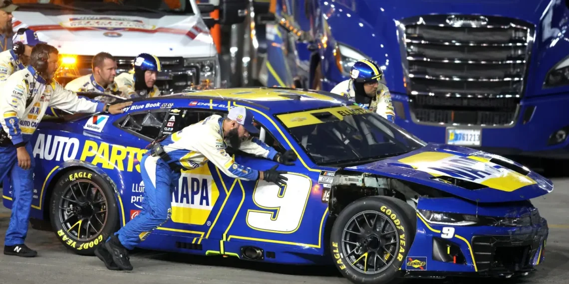 Chase Elliott’s Heart-Wrenching Crash at Bristol: Will It Shatter His Playoff Dreams?