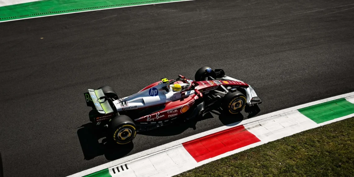 Hamilton Shocks Monza with Ferrari’s Stunning 1-2 Finish in Thrilling Italian GP Practice!