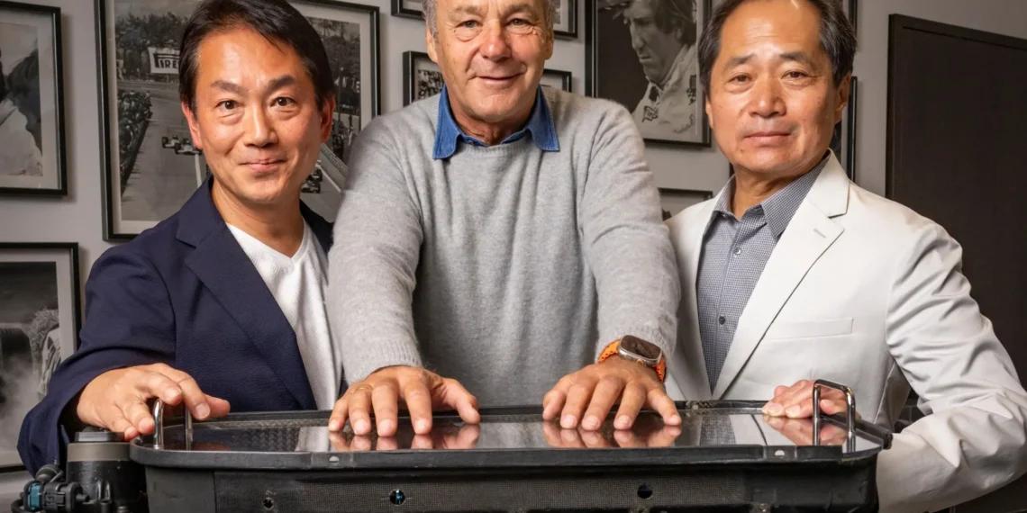 Honda Honors Gerhard Berger with Legendary V12 Engine: A Heartfelt Tribute to F1 Glory!