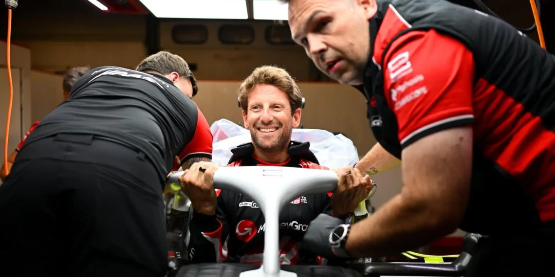 F1 Legend Romain Grosjean Breaks Down in Tears During Emotional Comeback at Mugello Circuit