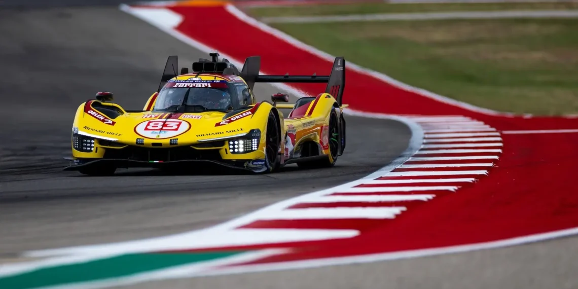 Robert Kubica Shocks the World with Historic Ferrari 1-2 Pole Position at WEC COTA!