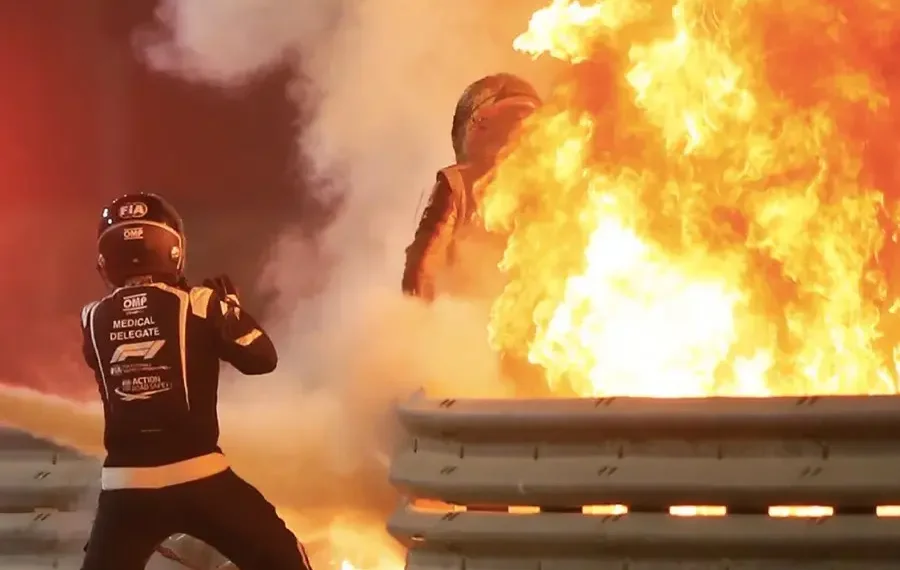 Romain Grosjean Makes Daring Return to F1 Cockpit After Miraculous Fireball Escape!