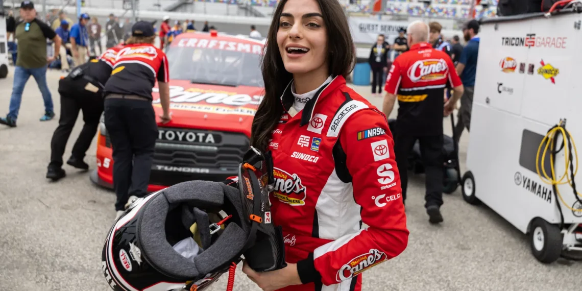 Toni Breidinger Triumphantly Reclaims Stolen Firesuit in Shocking Watkins Glen Heist!