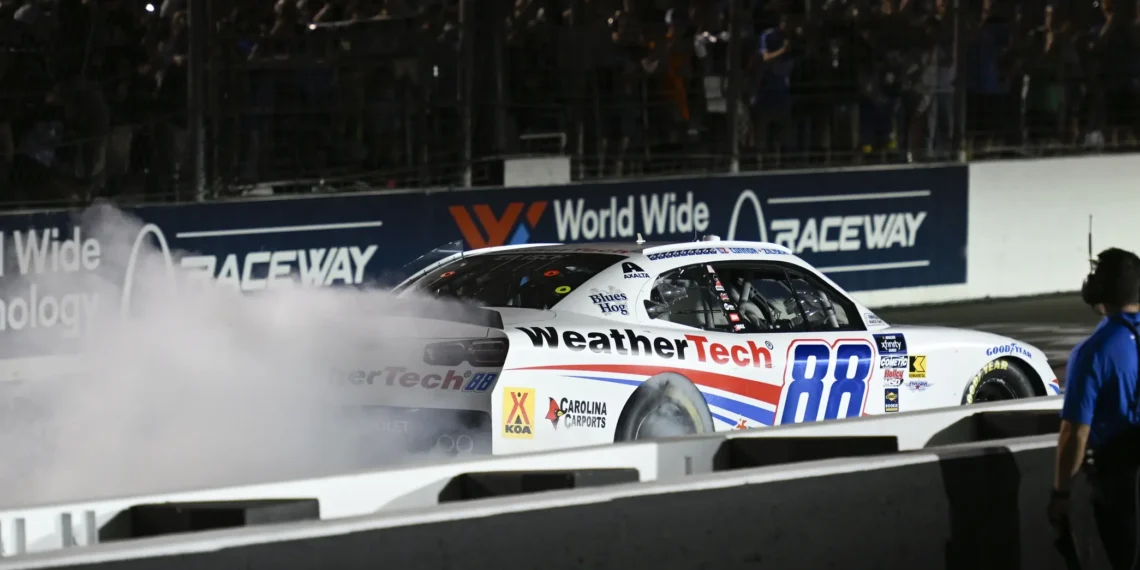 Connor Zilisch Makes History with Fourth Consecutive Win, Dominates Gateway Xfinity Series Showdown!