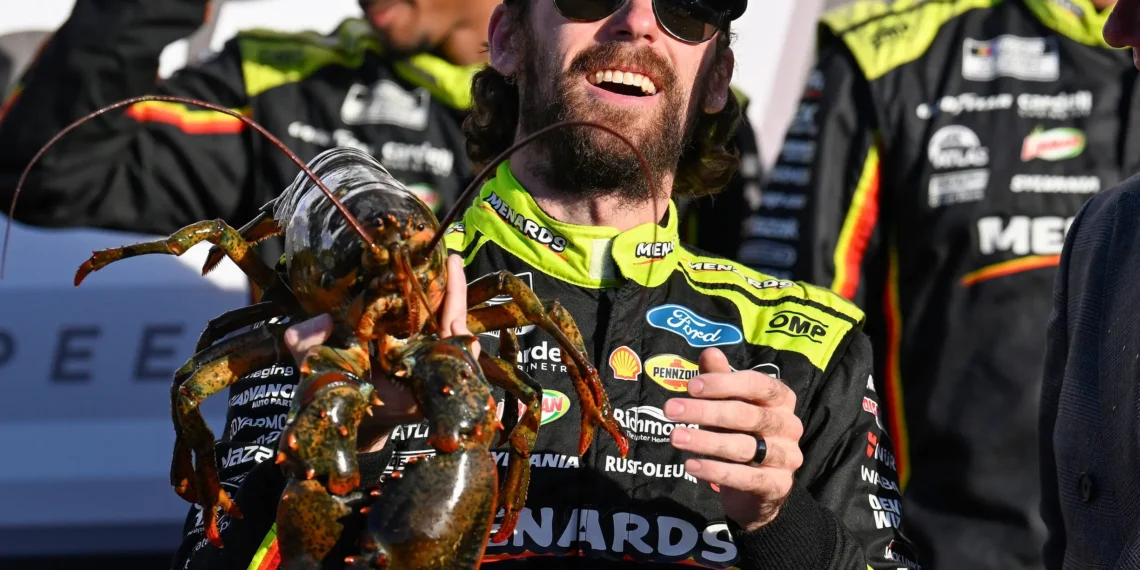 Ryan Blaney Triumphs at NHMS: Finally Claims Coveted Lobster Trophy After 30-Year Wait!
