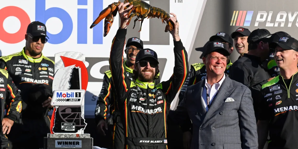 Ryan Blaney’s Epic Lobster Celebration After Thrilling NASCAR Victory Leaves Fans in Stitches!