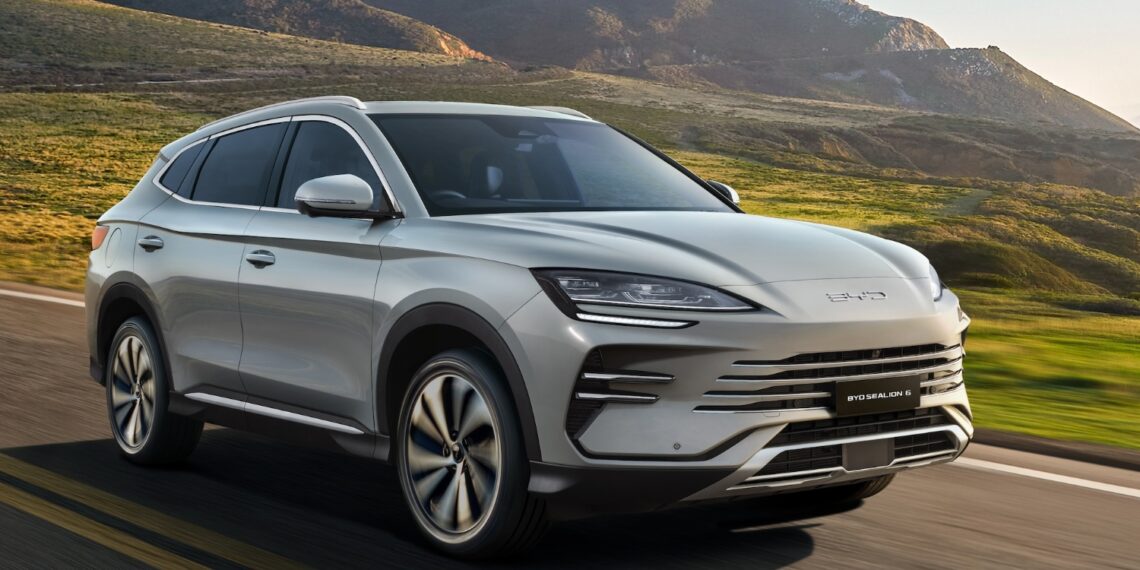 BYD aponta ao Japão com o Sealion 6 PHEV