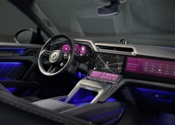 Porsche mostra o interior do novo Cayenne elétrico antes da estreia