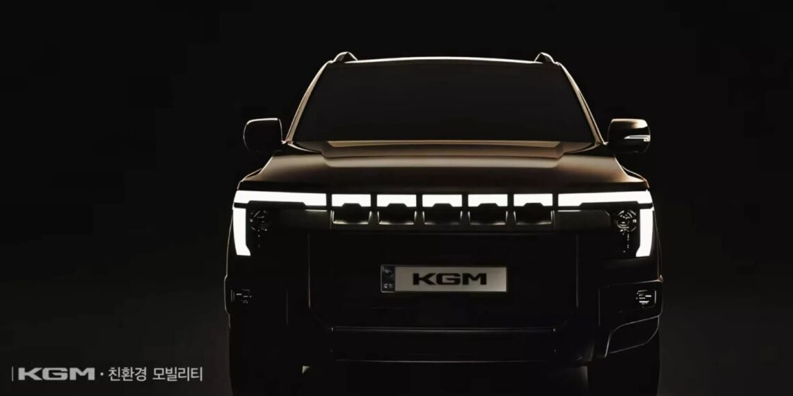 KGM prepara Musso a combustão