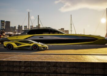 Tecnomar for Lamborghini 101FT é o novo “monstro” do mar inspirado no Fenomeno