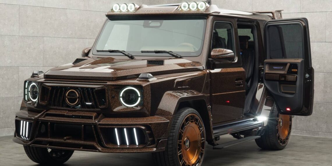 Mansory apresenta o radical P820 Linea D’Arabo, um Classe G com 820 ccv