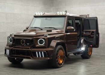 Mansory apresenta o radical P820 Linea D’Arabo, um Classe G com 820 ccv