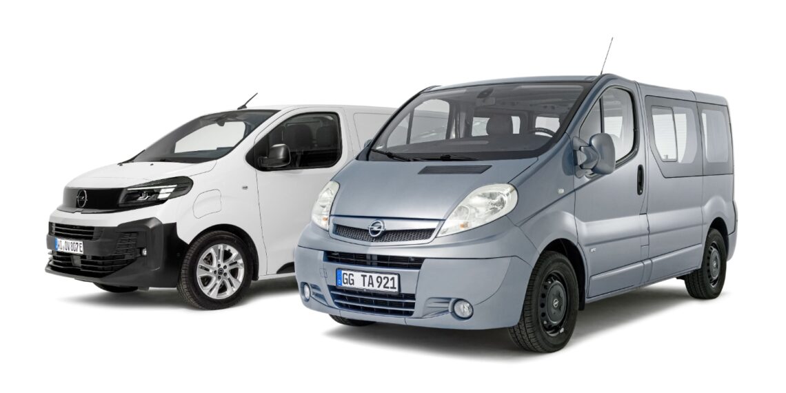 Opel Vivaro comemora 25 anos