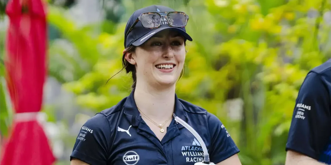 Lia Block Triumphs in F1 Academy: A Daring Maiden Victory That Shook Singapore!