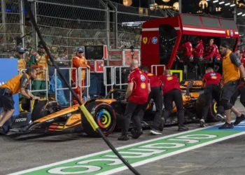 Ferrari Slammed with €10,000 Fine After Shocking Pit Lane Collision with Lando Norris!