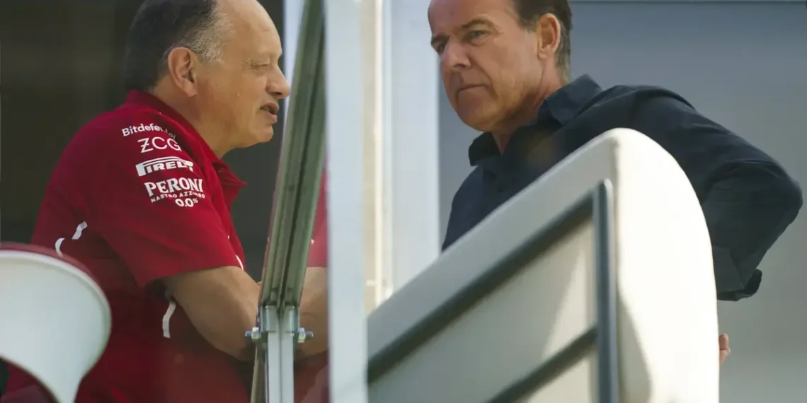 Ferrari’s Fred Vasseur Addresses Christian Horner Rumors, Declares Unwavering Support Amidst Chaos!