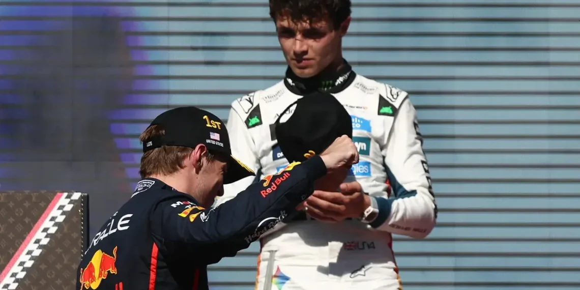 Norris and Verstappen Ignite Controversy, Laughing Off Massive Red Bull Fine After COTA Shocker!