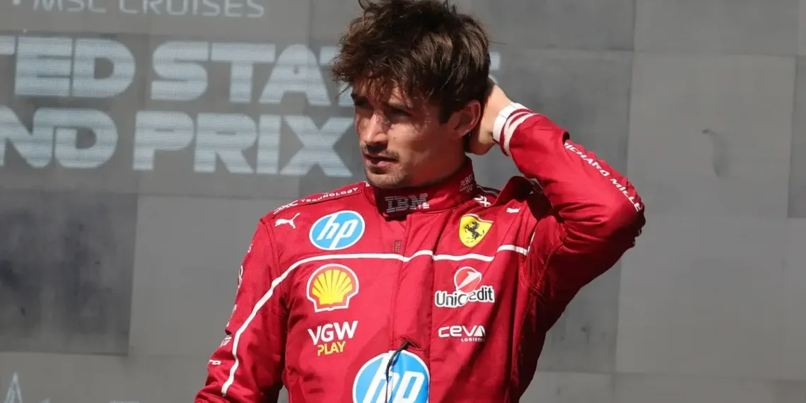 Charles Leclerc Celebrates Ferrari’s Stunning Podium Comeback at F1 US GP Amid Rumors and Doubts
