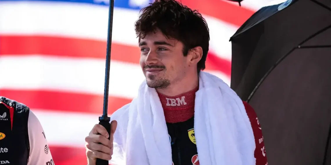 Charles Leclerc Shatters Ferrari Rumors with Thrilling Podium Finish at United States GP