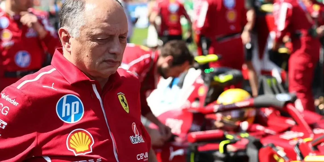 Ferrari’s Vasseur Celebrates Podium as McLaren Dominates: The Race for F1 Glory Heats Up!