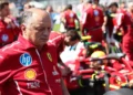 Ferrari’s Vasseur Celebrates Podium as McLaren Dominates: The Race for F1 Glory Heats Up!
