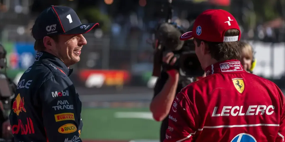 Leclerc’s Thrilling Close Call: How Virtual Safety Car Saved Ferrari from Verstappen’s Rampage!
