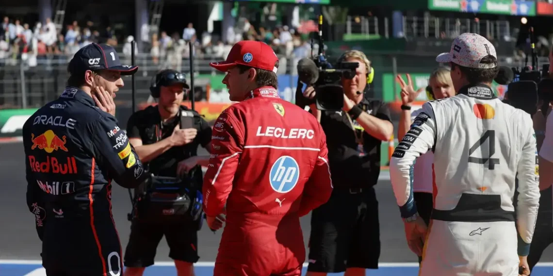 Leclerc and Verstappen Share Hilarious Podium Moment: «I Did a Bit of Rally!»