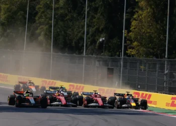 Leclerc’s Heart-Pounding Moment: “I Could Only Pray for Space Amidst Chaos!”