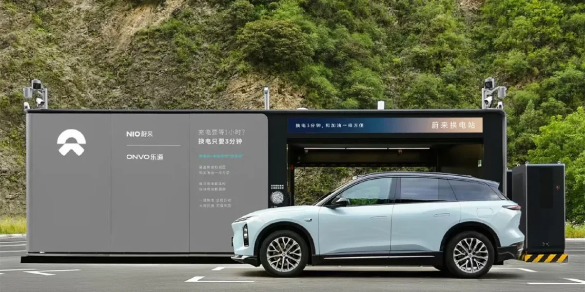 Novo recorde: Nio troca 145 955 baterias em apenas um dia