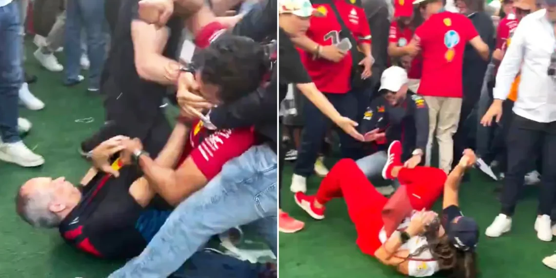 VIDEO – Mexico City GP Erupts in Shocking Fan Brawl: Blood Flows Amidst Celebration Chaos!